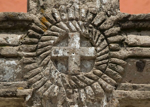 La Purísima Concepción, atrial cross, front crossing - Cuexcomatitlán, Jalisco
