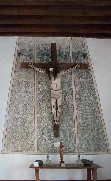 Santa María Magdalena, Capilla de Oración, Crucifixion - Tepetlaoxtox, México