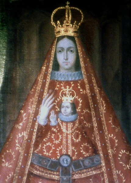 Our Lady of Begoña, detail - Museo Regional