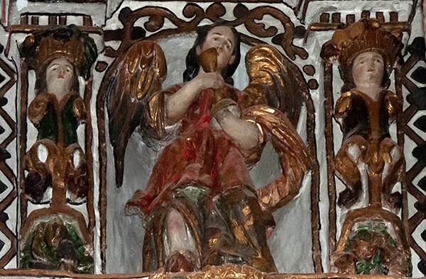 Cupola drum: St. Vincent Ferrer - Cupola