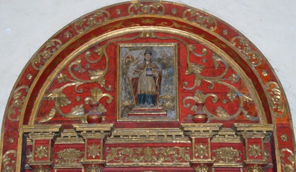 Top tier - San Miguel Arcángel, nave San Agustín retablo