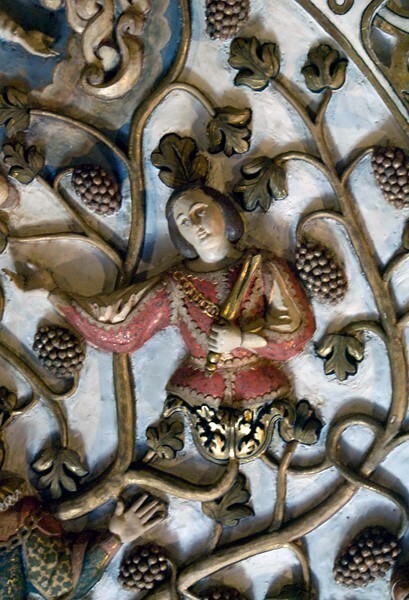 St. Dominic family tree, detail - Sotocoro