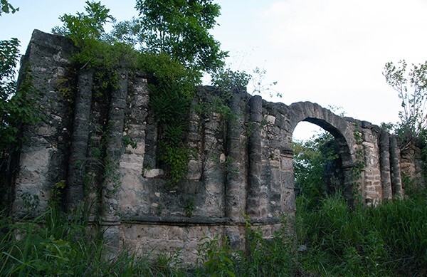 Antigua Iglesia de Coapa, façade - Rancho San Isidro, Corral de Piedra