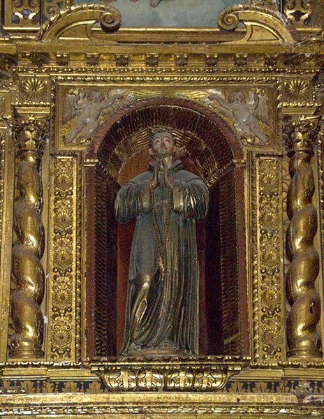San Diego, high altar, central figure, St. Diego of Alcalá - Huejotzingo, Puebla