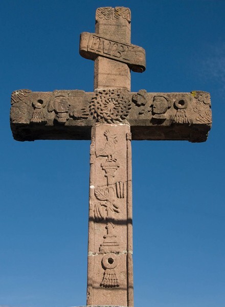 Front - Nuestra Señora de Belén, atrial cross