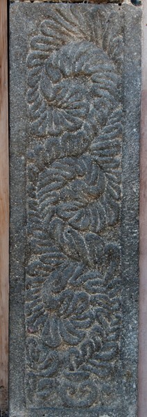 Façade portal, right pilaster relief - La Purísima Concepción