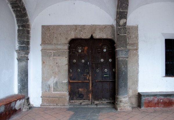 Portería cloister portal - San Andrés, façade, portería & atrial gate