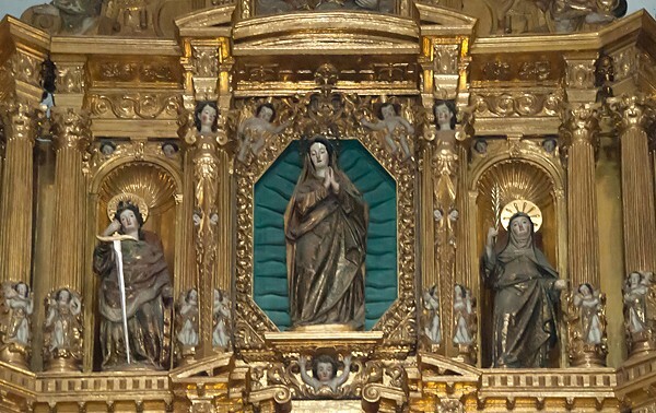 San Bernardino, high alrat, fourth tier statures - Xochimilco