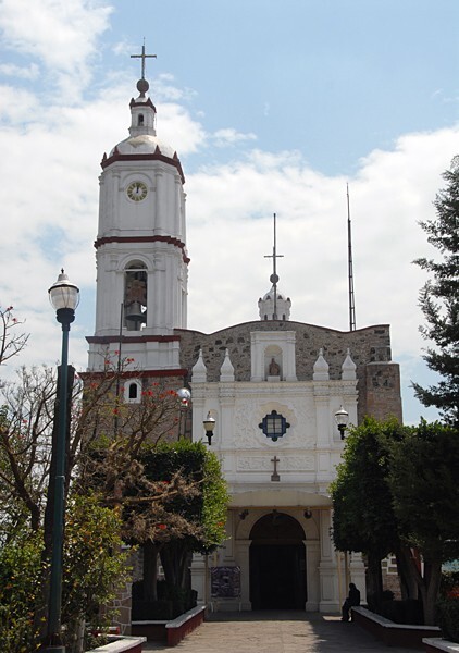 San Francisco, façade & bell-tower - Coacalco, México