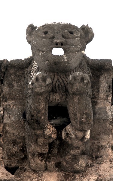 Santiago Apóstol, exterior nave gargoyle - Tonalá, Jalisco