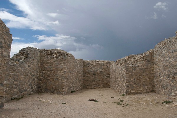 San Buenaventura, apse - Gran Quivira, New Mexico