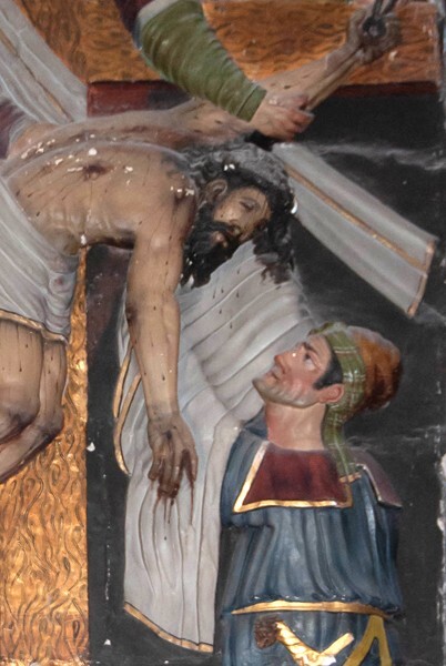 Deposition, detail - Capilla Sagraria