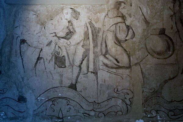 San Diego, convento mural - Churubusco