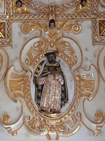 Convent stairwell vault, St. Peter of Verona - Convento