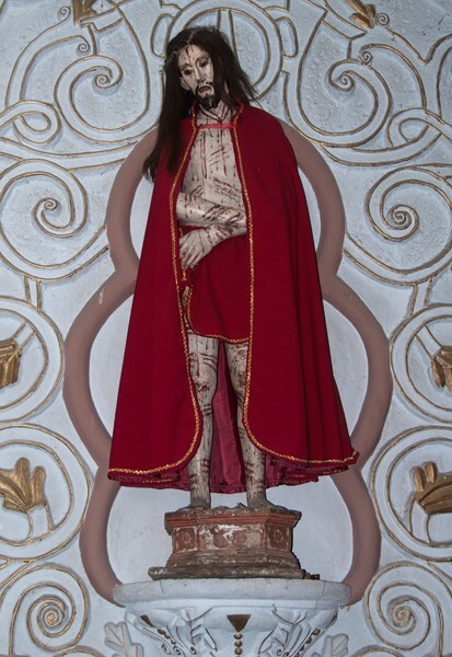 Nave sculpture, Christ Afflicted - Santa María, Capilla de la Candelaria