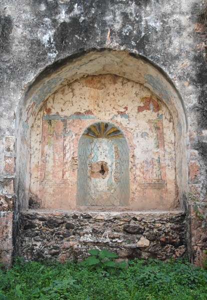 San Antonio de Padua, nave niche - Ticum, Yucatán