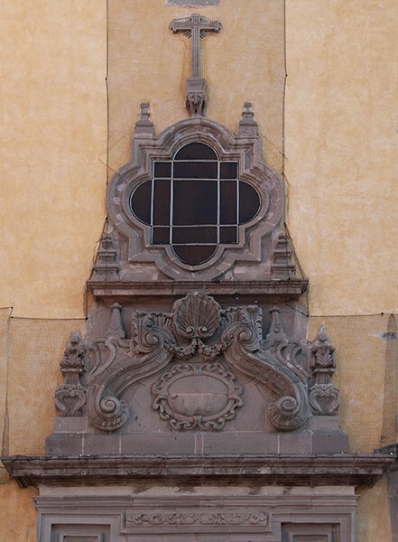 Façade portal, architrave & window - Colegio de San Ignacio