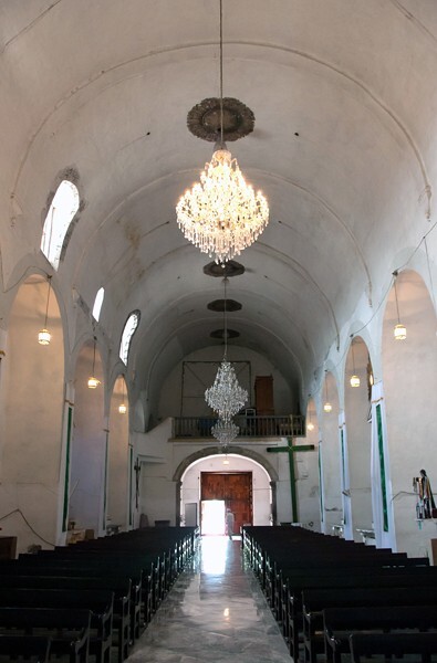La Concepción de Nuestra Señora, nave & choir - Otumba, México