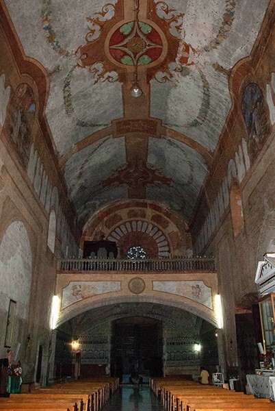 Nave & choir - San Juan Bautista, nave, cloister & sala de profundis