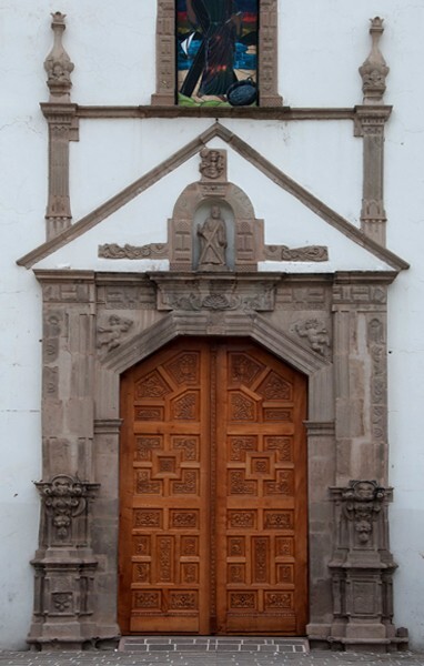 San Andrés, façade portal - Chiautla, México