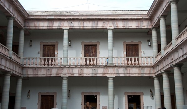 Alhóndiga de Granaditas, patio - Guanajuato, Guanajuato