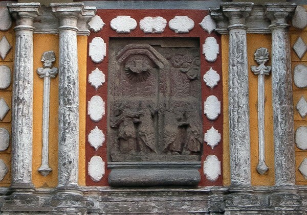 Descent of Holy Ghost (Pentecost), closeup - Misterios del Rosario