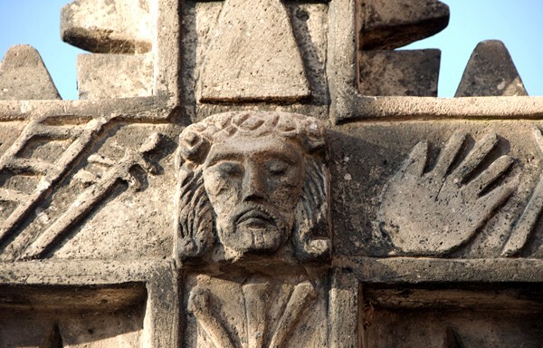 Salamanca, Guanajuato, San Juan de la Presa, atrial cross, crossing - Guanajuato