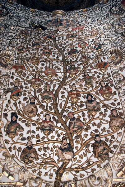 St. Dominic of Guzmán family tree; St. Dominic at base - Sotocoro