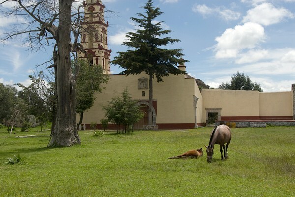 San Felipe Apóstol, church & atrio - San Felipe Sultepec, Tlaxcala