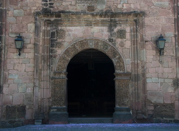 San Lorenzo, Michoacán, San Lorenzo, façade, main portal - San Lorenzo, Michoacán