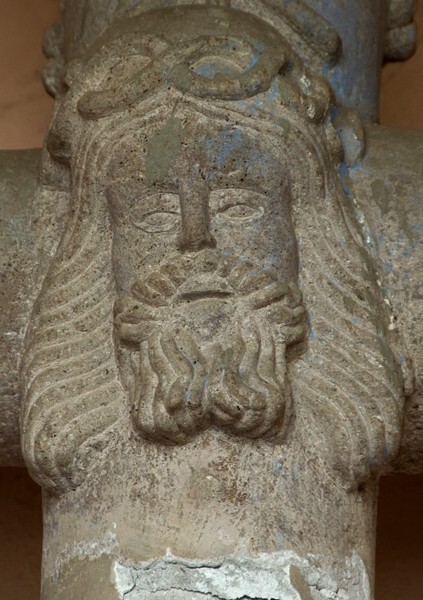 La Purísima Concepción, posa cross, crossing, face of Christ - San Juan Teotihuacán, México
