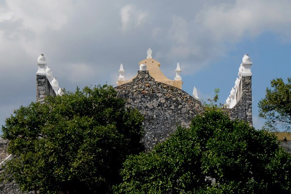 San Juan Bautista, apse - Sitpach, Yucatán
