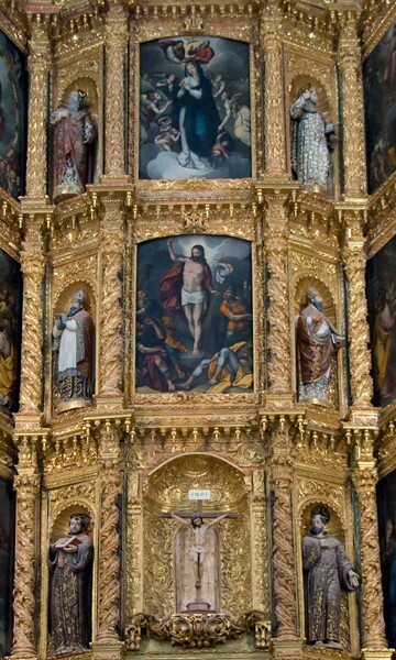 Second-fourth tiers - High Altar & Chancel Arch