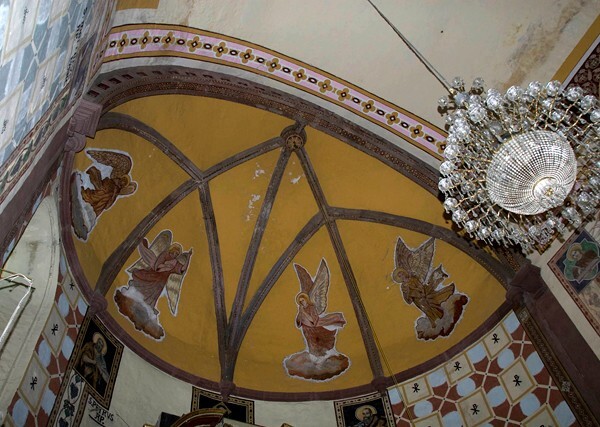 Santiago, sanctuary rib vault - Copándaro, Michoacán