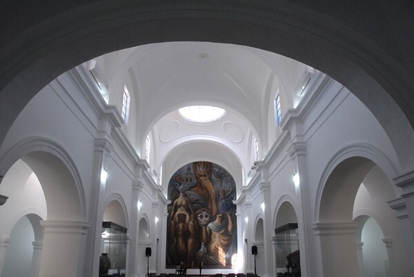 Hospital de Nuestra Señora del Refugio, chapel nave - Tlaquepaque, Jalisco