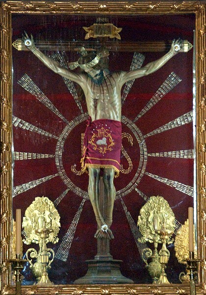 17_Morelia, Michoacán, La Transfiguración de Cristo, nave cruficixio - La Transfiguración de Cristo