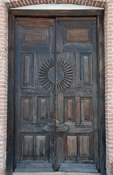San Francisco Javier, sacristy doors - Satevó, Chihuahua