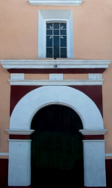 Ecce Homo, façade portal alfiz - Ecce Homo