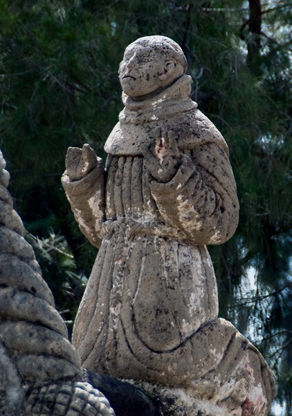 San Andrés, NW posa, S façade, St. Francis - San Andrés, Northwest posa chapel
