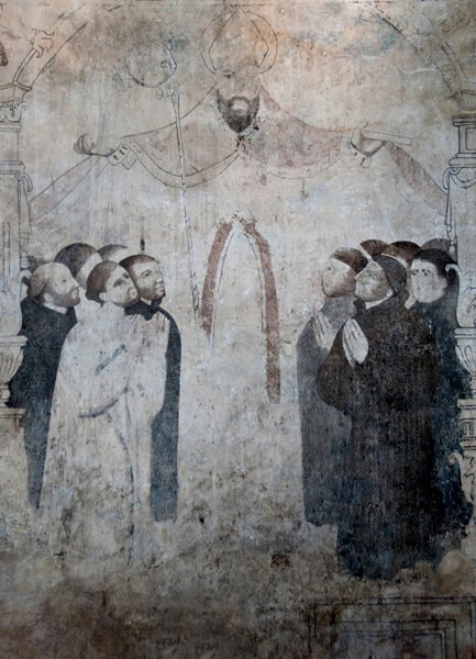 Anteportería mural - San Juan Evangelista, convento