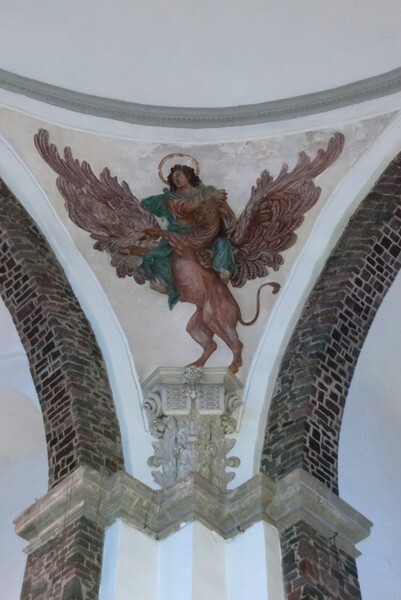 Cupola pendentive, St. Luke Evangelist - Santiago