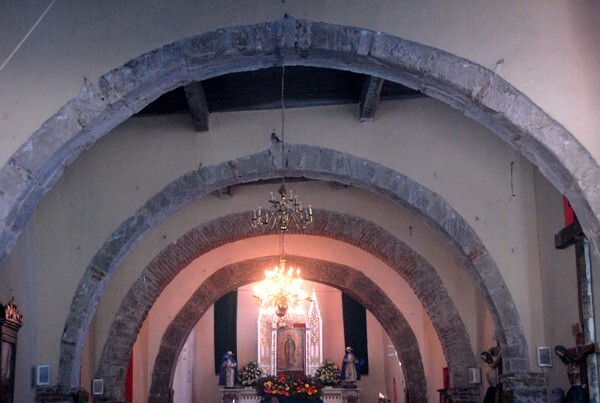 San Felipe Apóstol, nave - San Felipe Sultepec, Tlaxcala