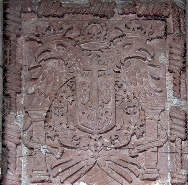 San Buenaventura, sacristy portal relief - Cuautitlán, México