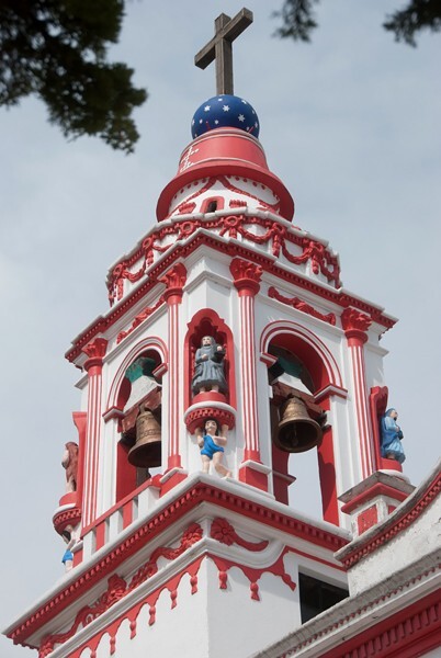 San Juan Bautista, bell-tower - Chiautla, México