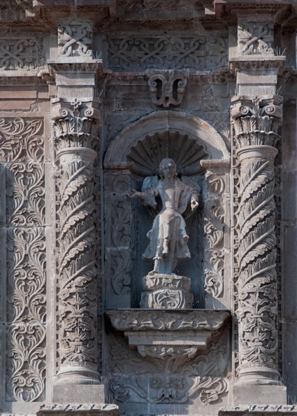 Façade, second tier (right) - La Soledad