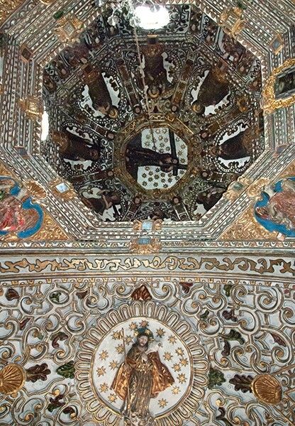 West transept vault & cupola - Cupola