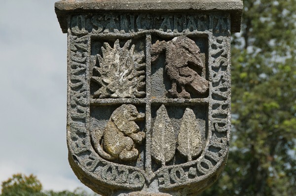 Tochimilco, Puebla, Fuente de los Sabores, escutcheon - Tochimilco, Puebla