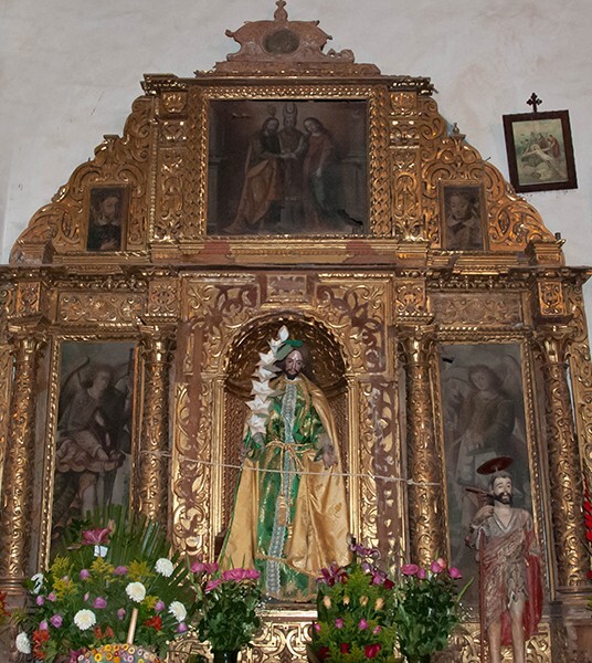 Nave Ecce Homo altar - Santa Ana, high & nave altars