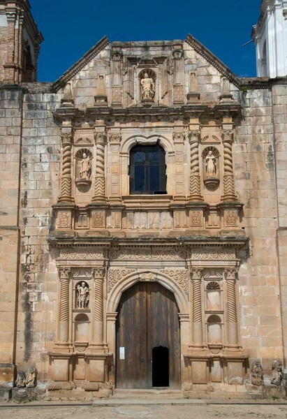 Santa Catarina, façade - Ixtepeji, Oaxaca