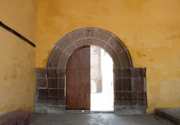 La Concepción de Nuestra Señora, portería portal - Otumba, México